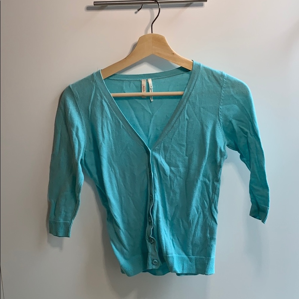 Frenchi Light Blue Cardigan